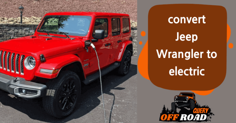 Can you convert Jeep Wrangler to electric?