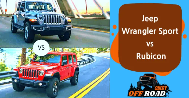Jeep Wrangler Sport vs Rubicon: The Ultimate Off-Road Showdown